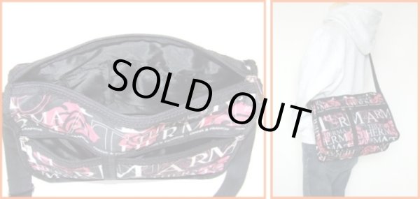 画像3: 英字＆薔薇柄ショルダー(3色有) (3)