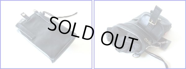 画像2: 【メール便ok】フェイクレザー3WAYチョークバッグ (2)