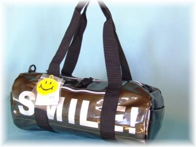 画像3: 【訳あり】【sale】SMILE/スマイル2wayロールボストンバッグ(２色有)