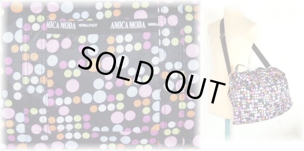 画像3: AMICA MODAランダムドット2wayボストンバッグ(３色有) (3)