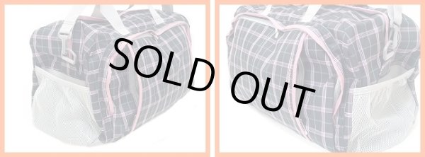 画像2: 【１４％ｏｆｆ】BENETTON/ベネトンチェック柄ボストンバッグ(３色有) (2)