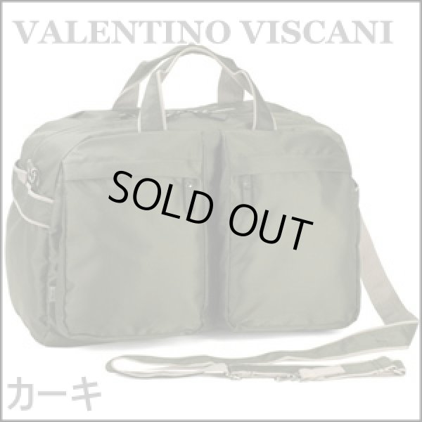 画像4: 【特売】VALENTINO VISCANI/品のある2WAYボストンバッグ(２色有) (4)