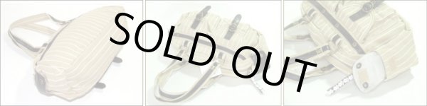 画像3: 【３４％ｏｆｆ】【メール便ok】ストライプミニボストン(２色有) (3)