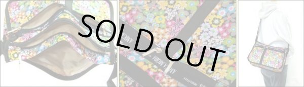 画像3: 拡幅機能キレイな小花柄ショルダーバッグ(２色有) (3)
