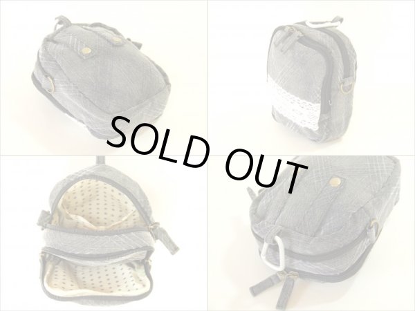 画像2: 【１１％ｏｆｆ】【メール便ok】レース付2WAYポシェット (2)