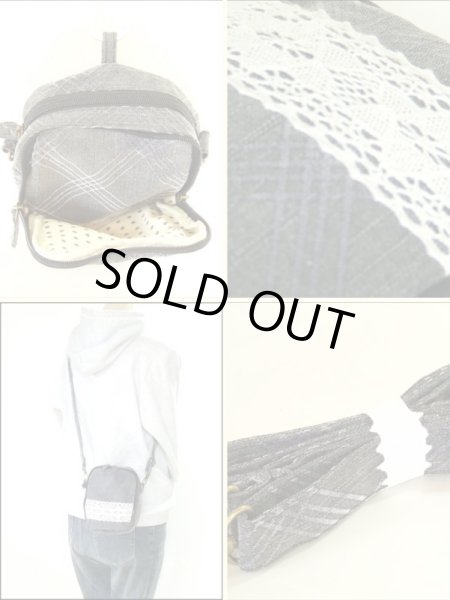 画像3: 【１１％ｏｆｆ】【メール便ok】レース付2WAYポシェット (3)