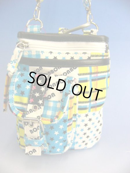 画像4: 【メール便ok】ポップな星柄2wayシザーバッグ(２色有) (4)