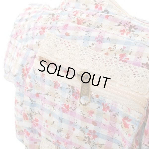 画像3: 花柄レースショルダーバッグ(２色有) (3)