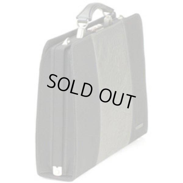 画像3: 【送料無料】【クーポン付】帆布/合皮コンビ大割れダレスバッグＡ４Ｆ【取寄商品】 (3)