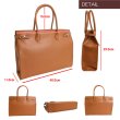 画像2: 【５２％ｏｆｆ】【DELLA CLASSE】カッチリ系ビジネストートバッグ (2)