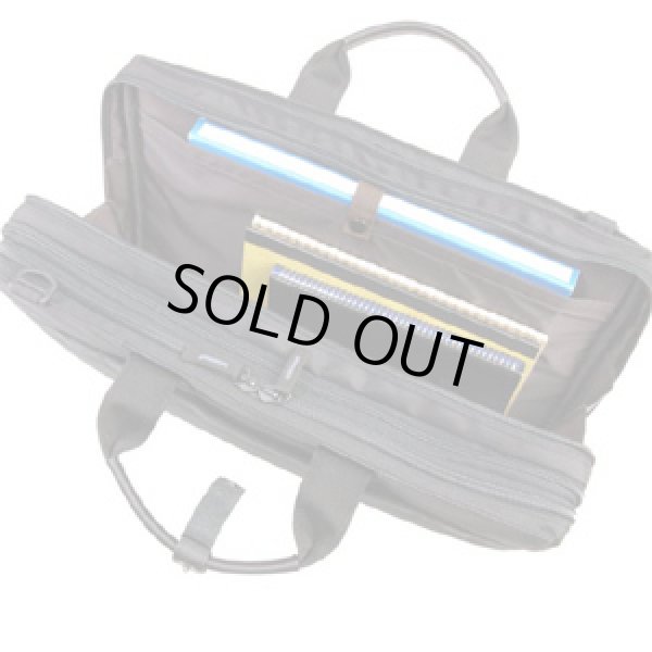 画像2: 【クーポン付】【送料無料】アウトポケット付きマチWビジネスバッグＢ４Ｆ【取寄商品】 (2)