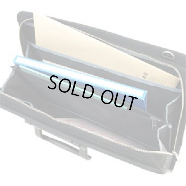 画像5: 【送料無料】強撚糸ナイロン２本取っ手大開きビジネスバッグＢ４F【取寄商品】 (5)