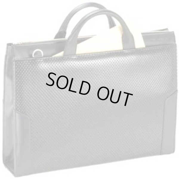 画像2: 【送料無料】豊岡製ディンプル合皮Ｂ４Ｆブリーフケース【取寄商品】【クーポン付】 (2)