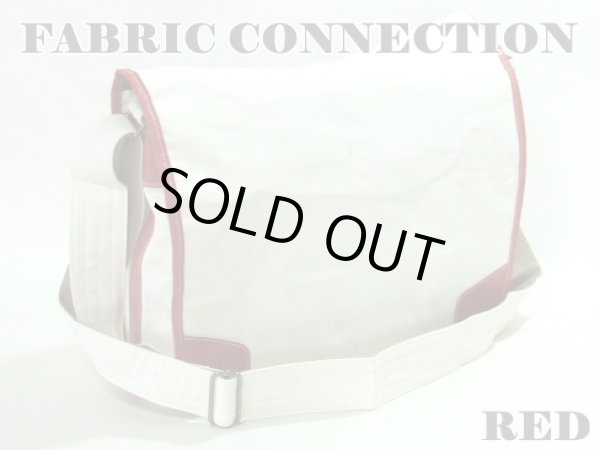 画像4: FABRIC CONNECTION帆布ショルダーバッグ通学用（３色有） (4)