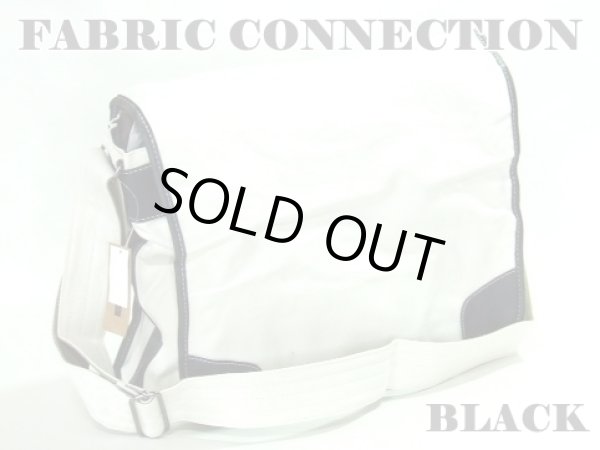 画像5: FABRIC CONNECTION帆布ショルダーバッグ通学用（３色有） (5)