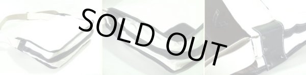 画像2: FABRIC CONNECTION帆布ショルダーバッグ通学用（３色有） (2)