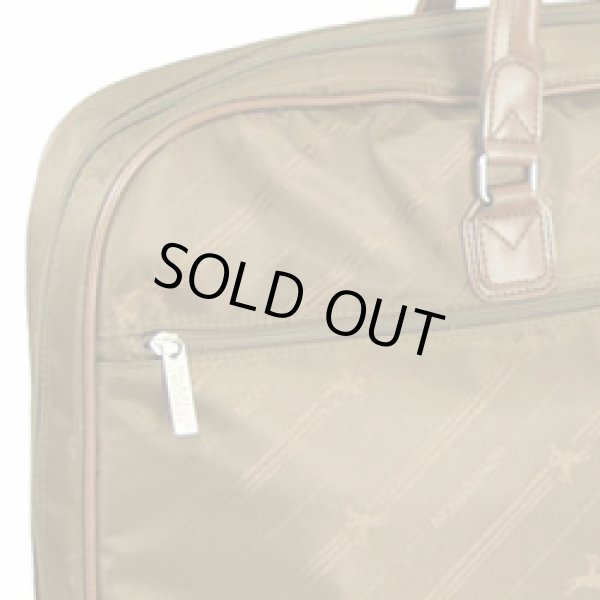 画像2: ジャガード織 薄マチ三つ折れガーメントケース【取寄商品】 (2)