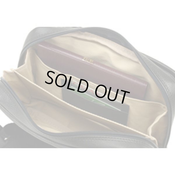 画像3: 【送料無料】合成皮革ボディバッグ横型ショルダーバッグタイプ【取寄商品】 (3)