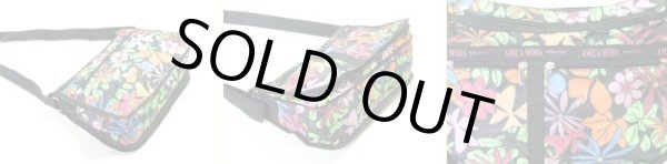 画像2: 【メール便ok】AMICA MODA拡幅機能付き花柄ショルダー(2色有) (2)