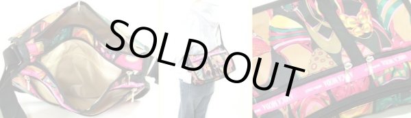 画像3: 【メール便ｏｋ】AMICA MODA拡幅機能付ミュール柄ショルダーバッグ(２色有) (3)