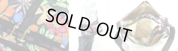 画像3: 【メール便ok】AMICA MODA拡幅機能付き花柄ショルダー(2色有) (3)