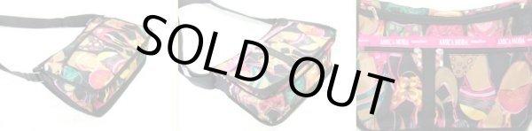 画像2: 【メール便ｏｋ】AMICA MODA拡幅機能付ミュール柄ショルダーバッグ(２色有) (2)