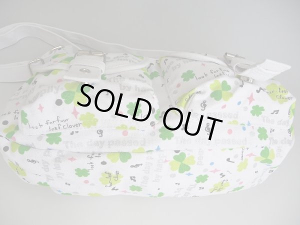 画像3: 【３０％ｏｆｆ】【メール便ok】クローバースター柄ショルダーバッグ（２色有） (3)