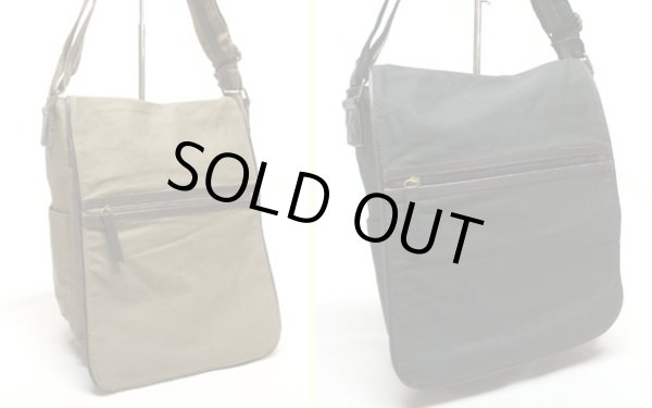 画像2: CUBIC CORE/帆布縦型ショルダーバッグ（３色有） (2)