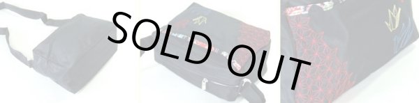 画像2: 【メール便ok】和柄刺繍入りショルダーバッグ (2)