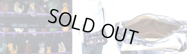 画像3: 猫いっぱいショルダーバッグ（３色有） (3)