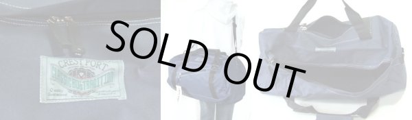 画像3: (訳あり）メンズ＆レディース大容量2wayロールボストンバッグ（ネイビー） (3)