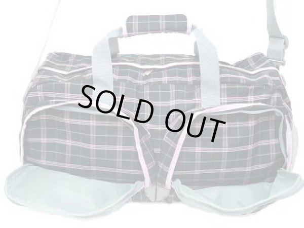 画像3: 【特売】BENETTON/ベネトンチェック柄ボストンバッグ（３色有） (3)