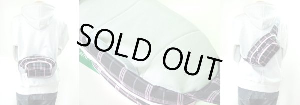 画像3: BENETTONベネトンチェック柄ウエストバッグ（３色有） (3)