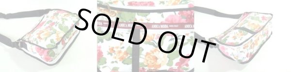 画像2: 【メール便ok】【拡幅機能】絵画風フラワーショルダーバッグ(３色有) (2)