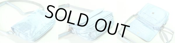 画像2: 【メール便ok】拡幅英字ジャガードポシェット横型（４色有） (2)