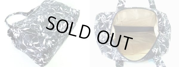 画像2: AMICA MODAアートフラワー2WAYボストンバッグ（２色有） (2)