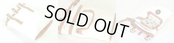 画像2: 【メール便ok】ドットレース3WAYシザーバッグ (2)