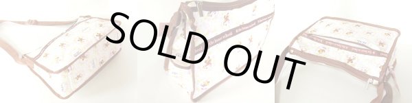 画像2: 【メール便ok】くまのがっこう花柄ショルダーバッグ (2)