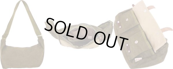 画像2: 帆布工房TWOTONEボディバッグ（３色有） (2)