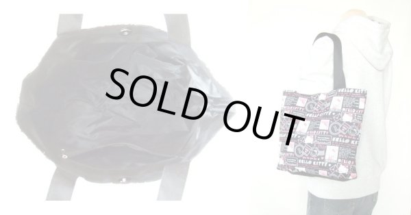 画像3: HelloKittyハローキティＡ４トートバッグ(レター柄) (3)