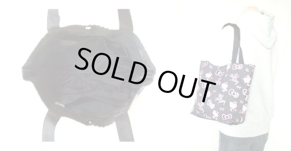 画像3: HelloKittyハローキティＡ４トートバッグ(リボン柄) (3)