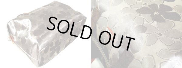 画像2: モダン花柄ジャガード2wayボストンバッグ（３色有） (2)