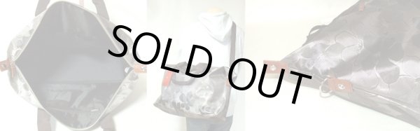 画像3: モダン花柄ジャガード2wayボストンバッグ（３色有） (3)