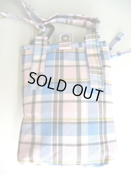 画像2: 【メール便ok】マドラスチェックシザーバッグ（２色有） (2)