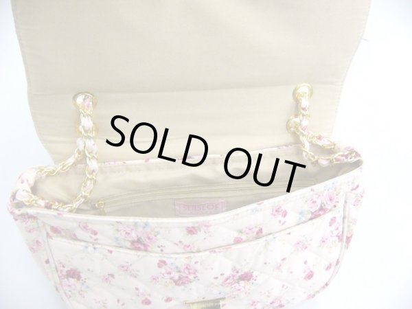 画像5: 【特売】小花柄キルト２ＷＡＹショルダーバッグ（２色有） (5)