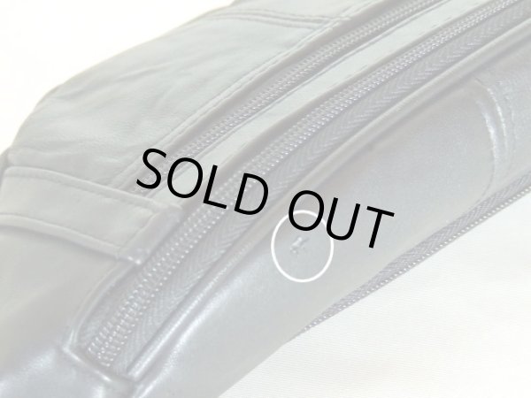 画像4: 【訳ありセール品】【メール便ok】革ウエストバッグ (4)