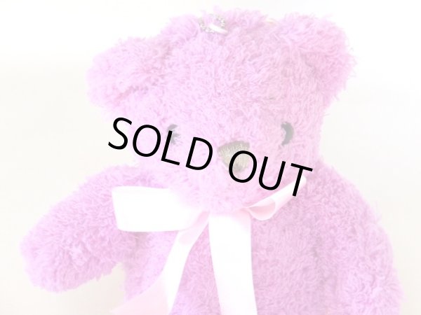 画像4: おリボンくまちゃんぬいぐるみ（２色有） (4)