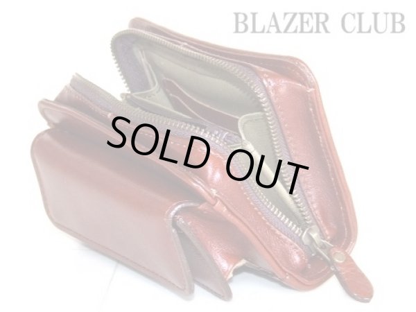 画像3: 【特売】ダンディな牛革ウエストポーチ(２色有) (3)