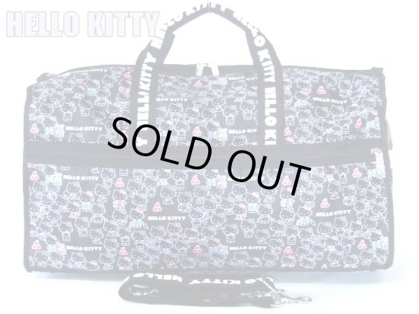 画像4: HELLO KITTYハローキティ総柄2WAYボストンバッグ（２色有） (4)