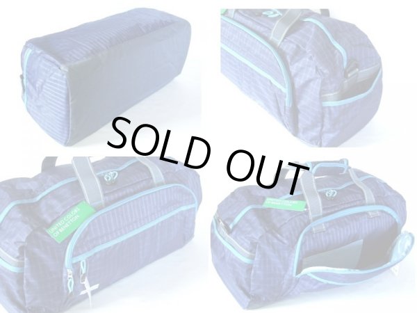 画像3: BENETTONベネトンバイカラー2WAYボストンバッグ（２色有） (3)